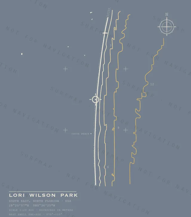 Lori Wilson Park chart, the full artwork printed on the back