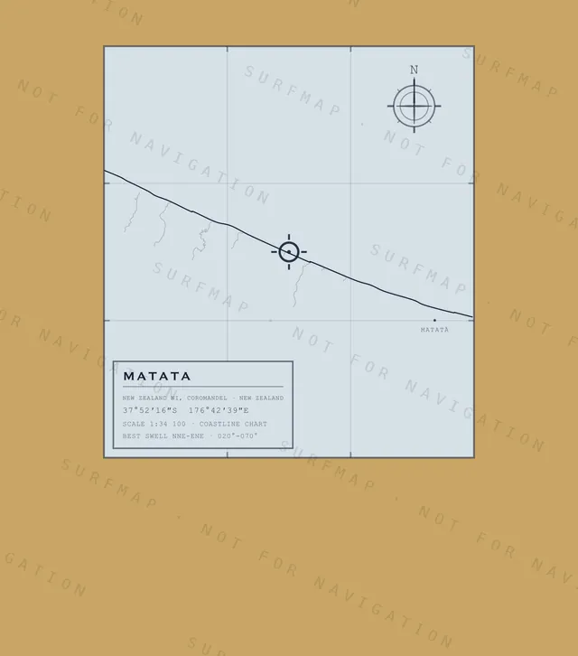 Matata chart, the full artwork printed on the back