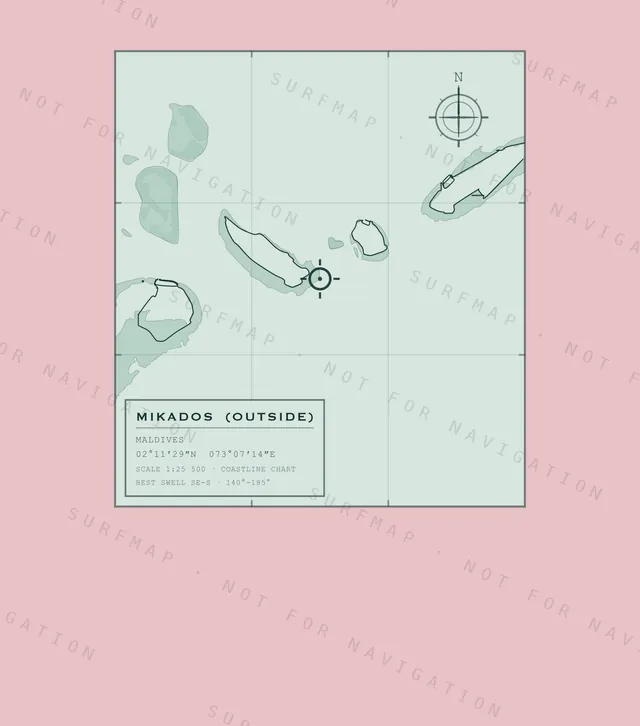 Mikados (Outside) chart, the full artwork printed on the back