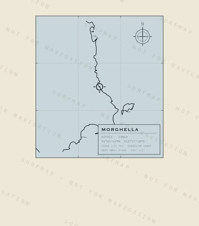 Morghella chart, the full artwork printed on the back