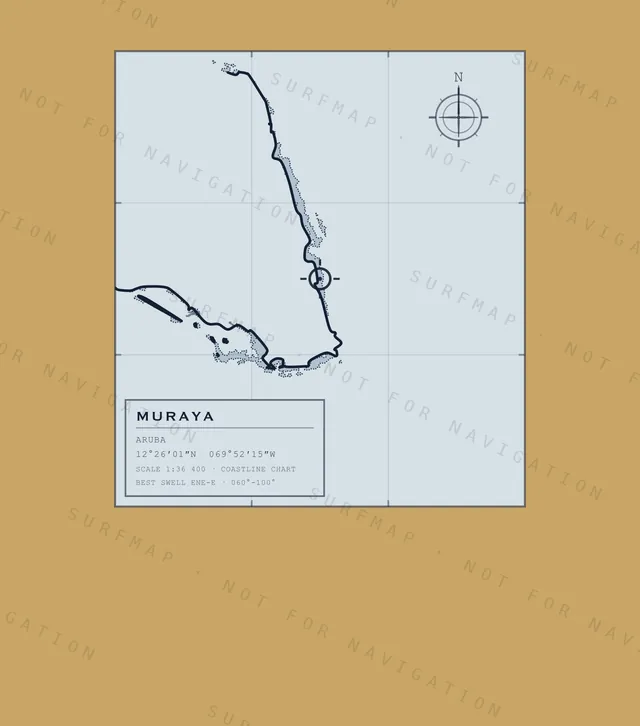 Muraya chart, the full artwork printed on the back