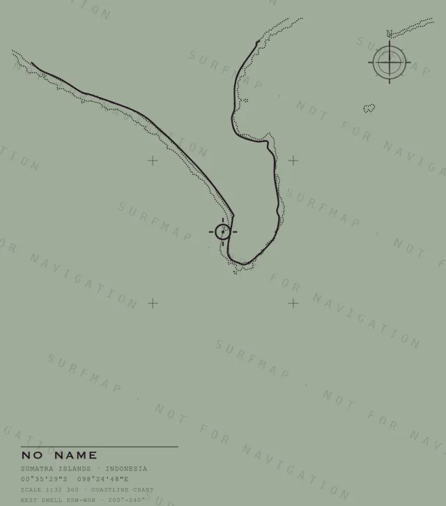 No Name chart, the full artwork printed on the back