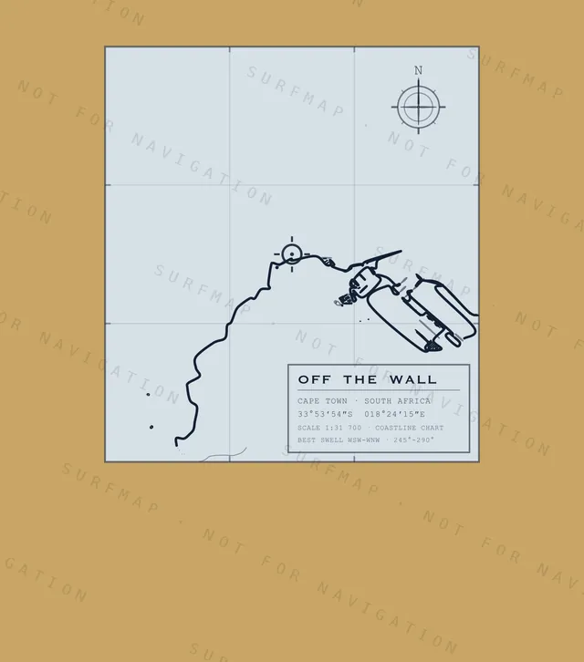 Off The Wall chart, the full artwork printed on the back