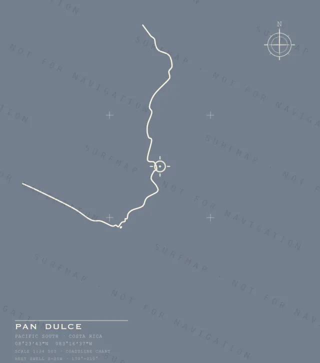 Pan Dulce chart, the full artwork printed on the back