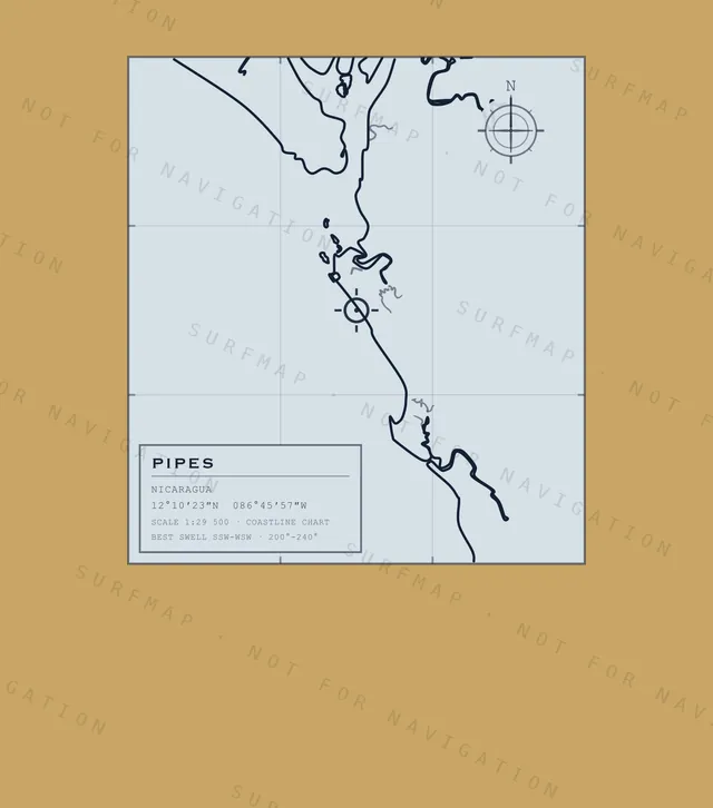 Pipes chart, the full artwork printed on the back