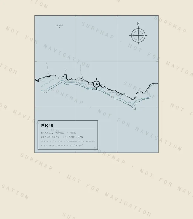 PK's chart, the full artwork printed on the back
