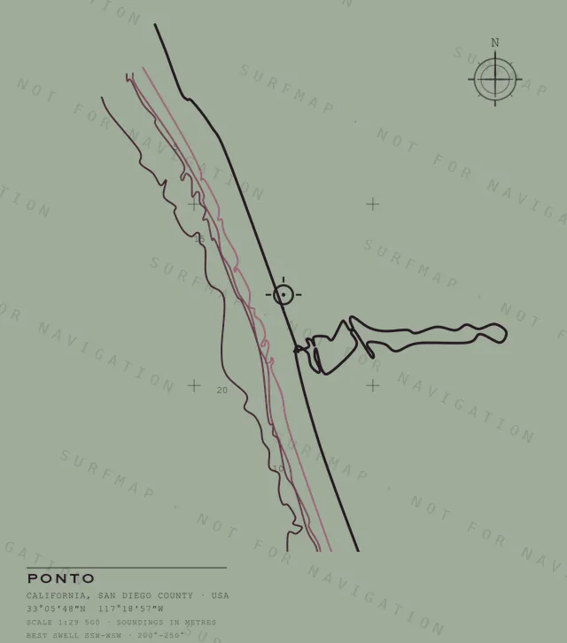Ponto chart, the full artwork printed on the back