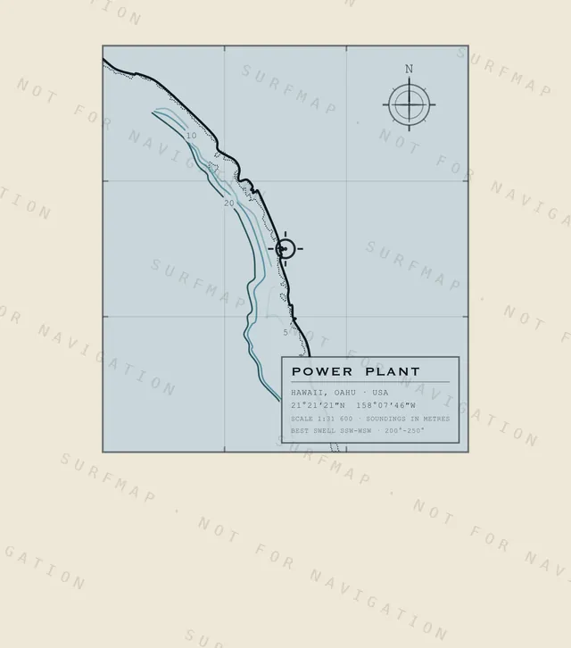 Power Plant chart, the full artwork printed on the back
