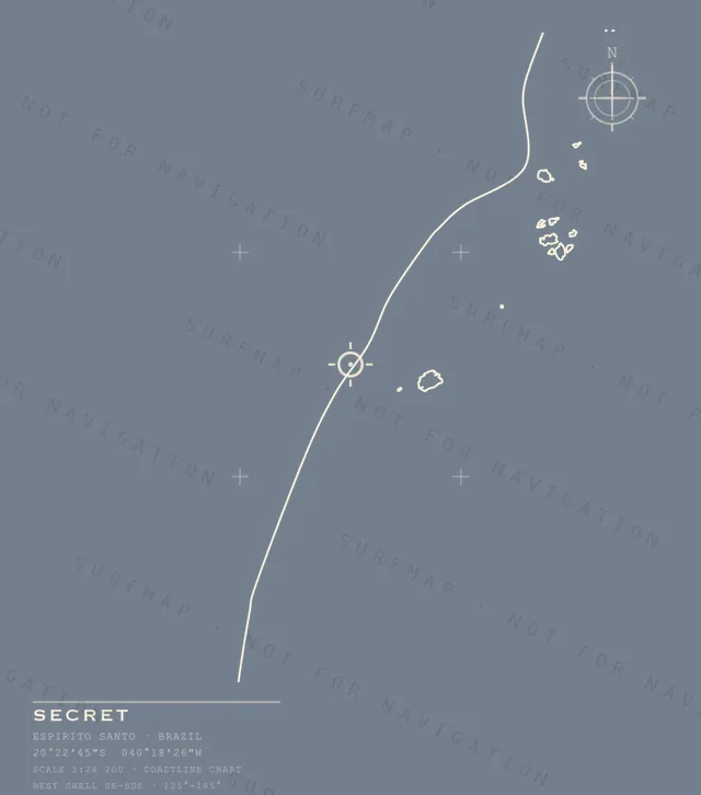 Secret chart, the full artwork printed on the back