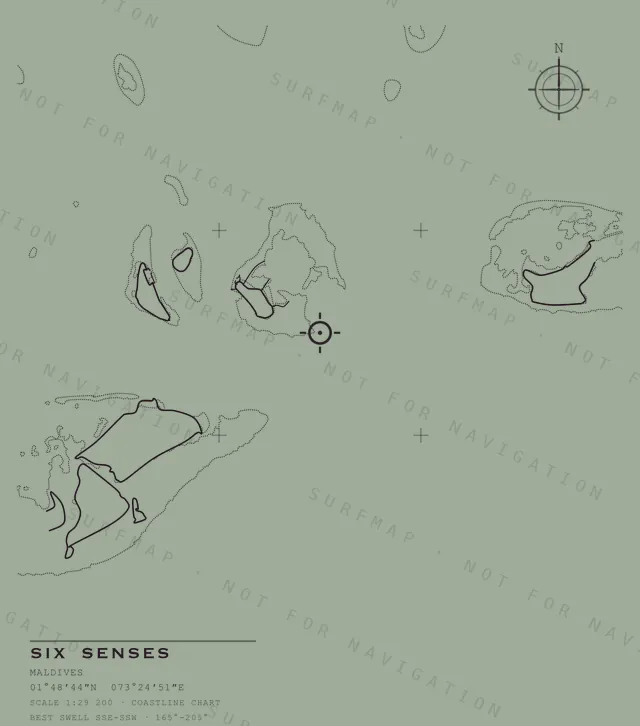 Six Senses chart, the full artwork printed on the back