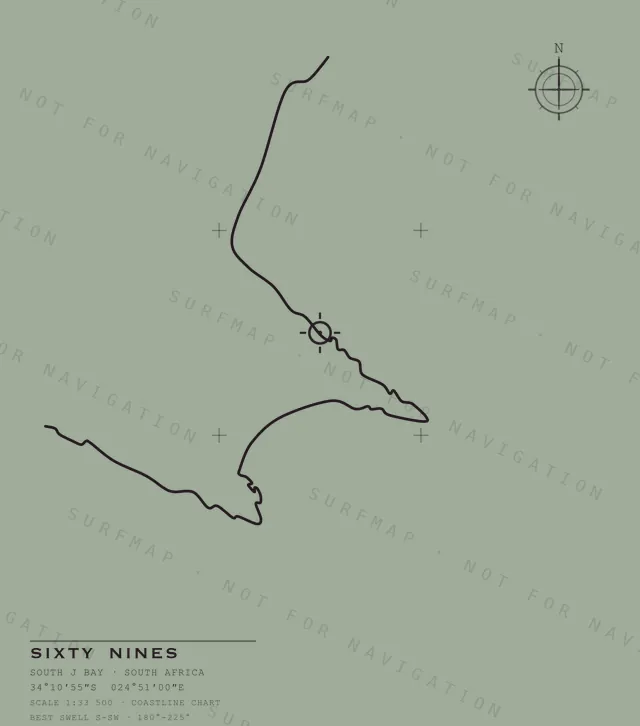 Sixty Nines chart, the full artwork printed on the back
