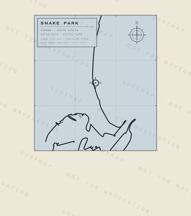 Snake Park chart, the full artwork printed on the back