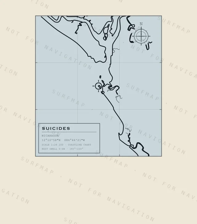 Suicides chart, the full artwork printed on the back
