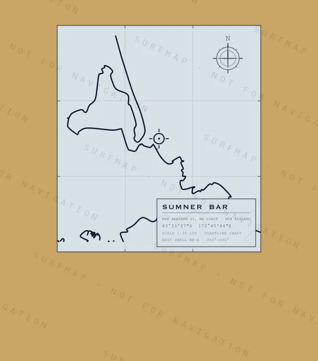 Sumner Bar chart, the full artwork printed on the back