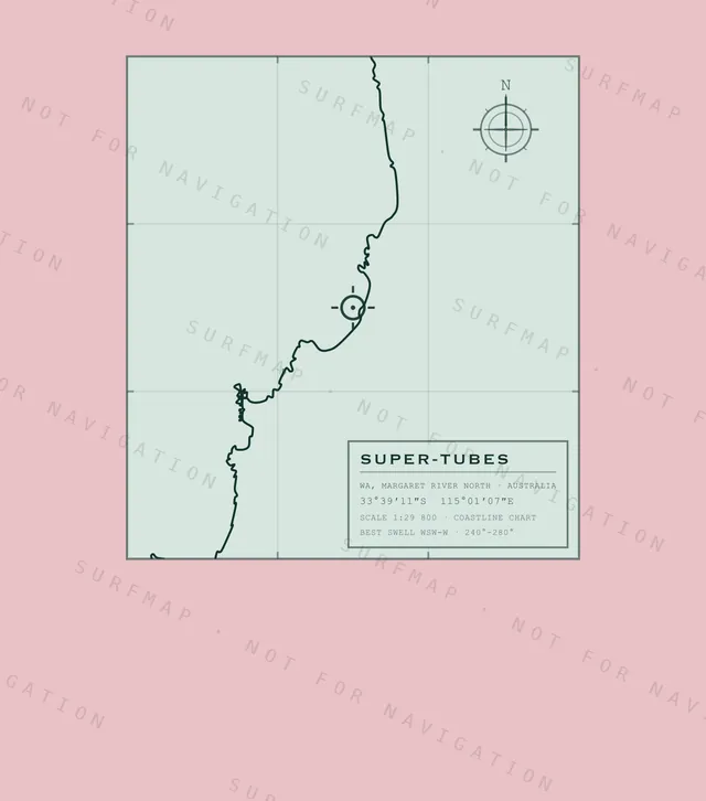 Super-Tubes chart, the full artwork printed on the back