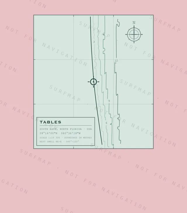 Tables chart, the full artwork printed on the back