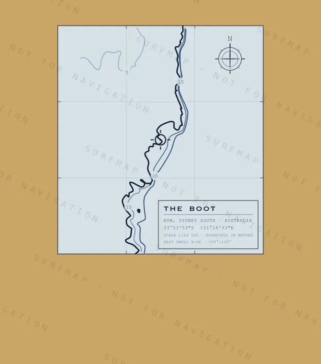 The Boot chart, the full artwork printed on the back