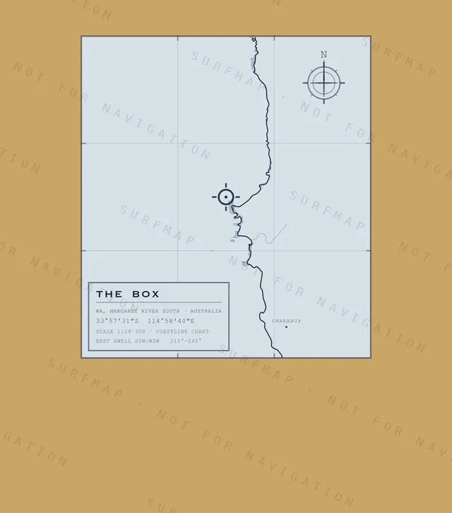 The Box chart, the full artwork printed on the back