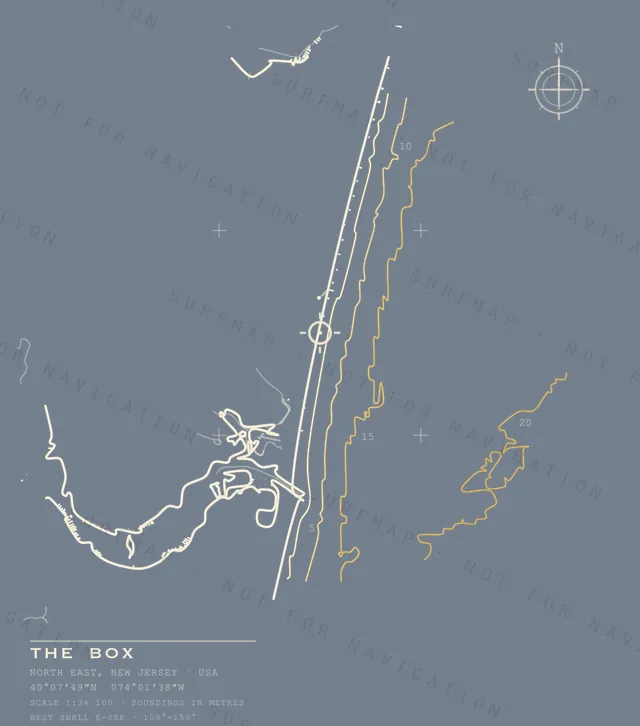 The Box chart, the full artwork printed on the back
