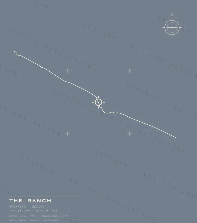 The Ranch chart, the full artwork printed on the back