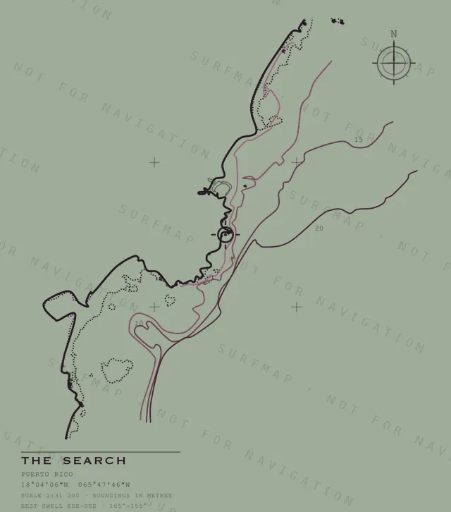 The Search chart, the full artwork printed on the back