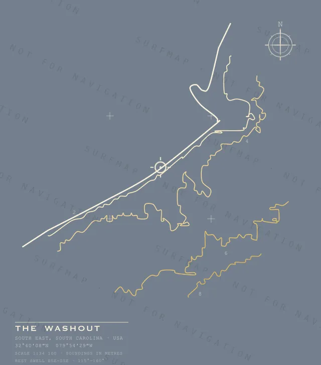 The Washout chart, the full artwork printed on the back