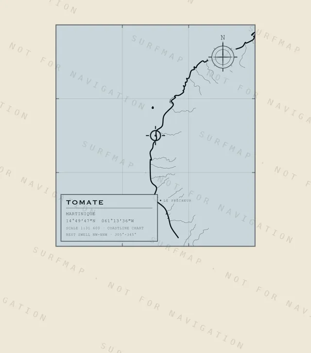 Tomate chart, the full artwork printed on the back