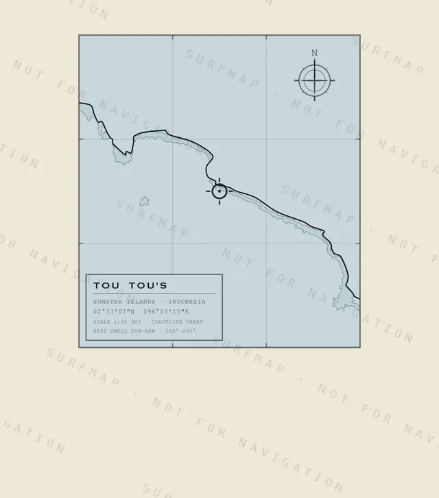 Tou Tou's chart, the full artwork printed on the back