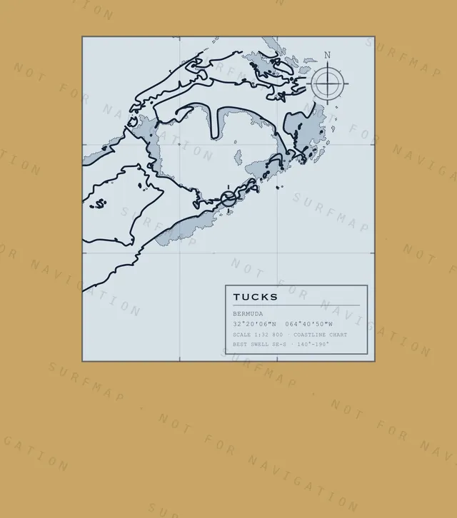 Tucks chart, the full artwork printed on the back