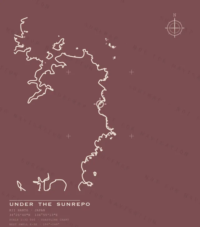 Under the Sunrepo chart, the full artwork printed on the back
