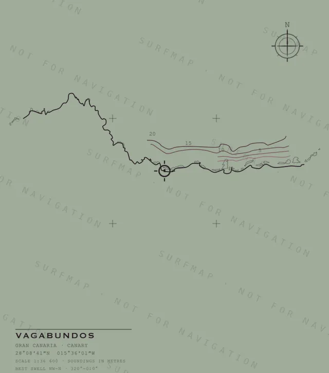 Vagabundos chart, the full artwork printed on the back
