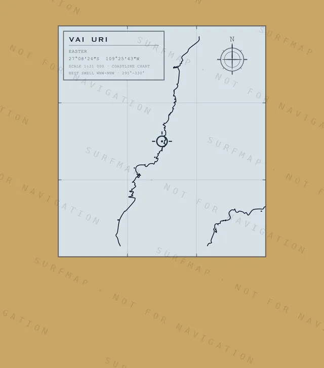 Vai Uri chart, the full artwork printed on the back