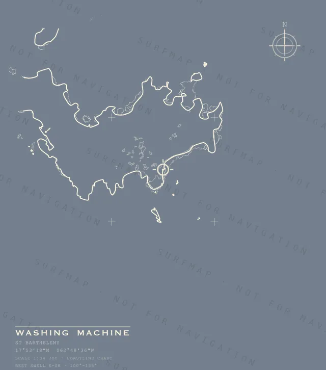 Washing Machine chart, the full artwork printed on the back