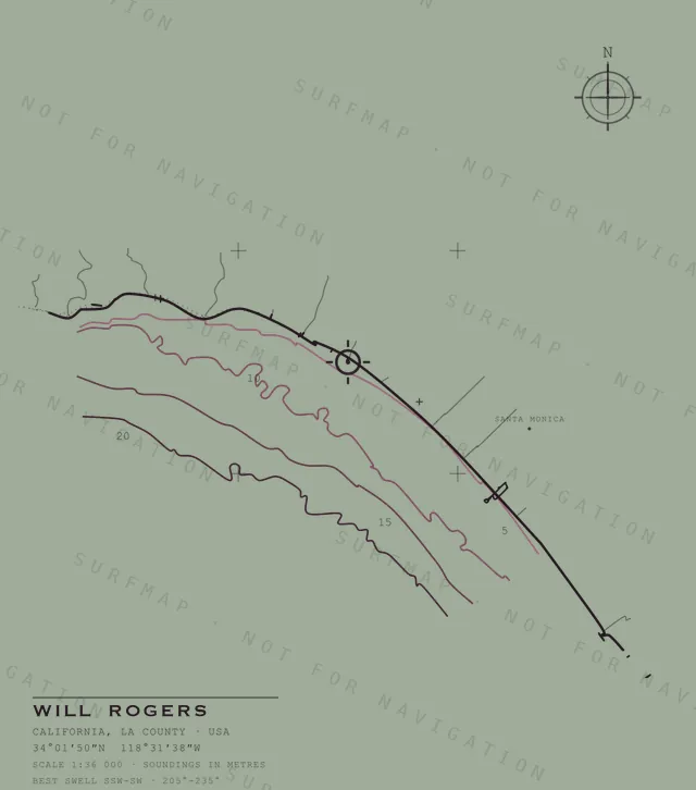 Will Rogers chart, the full artwork printed on the back