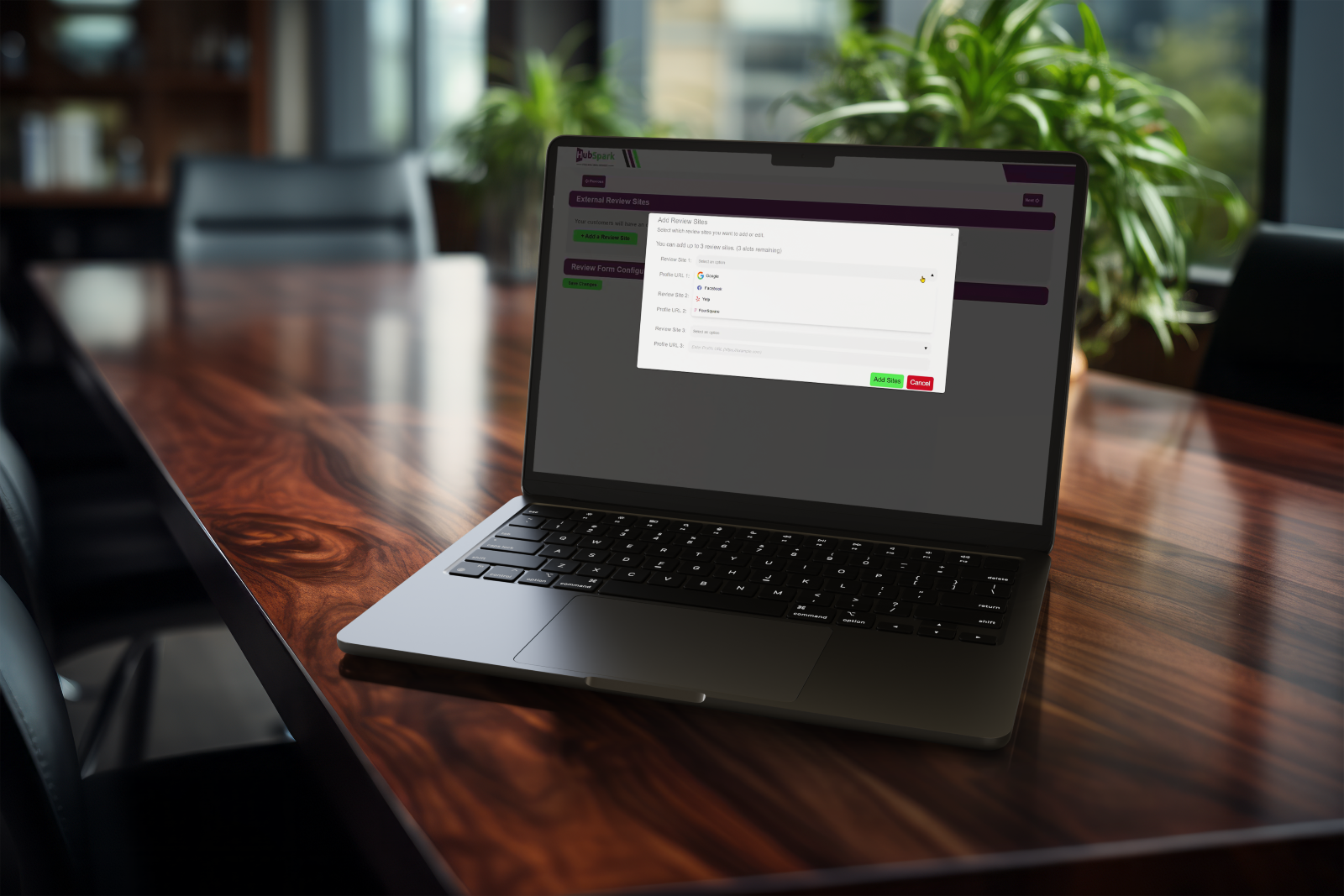Review management and reputation building
