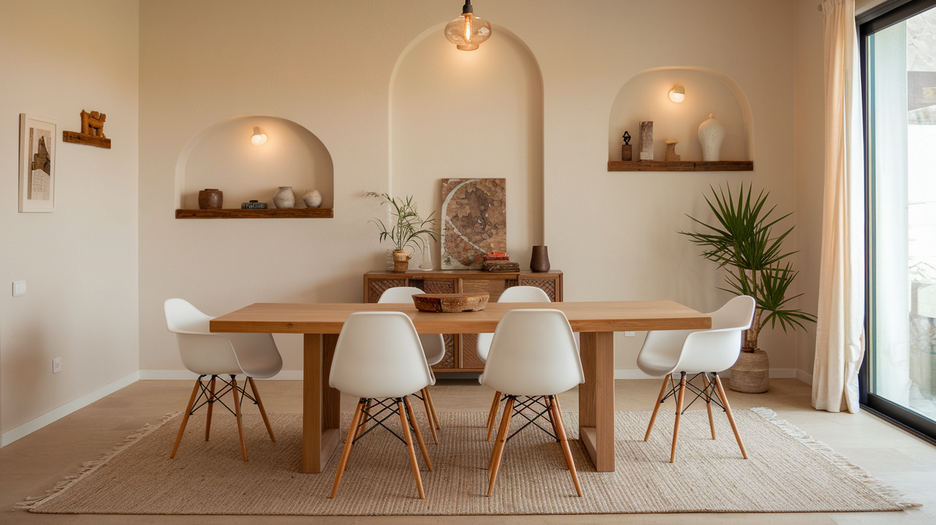 een eettafel van 60 cm hoog