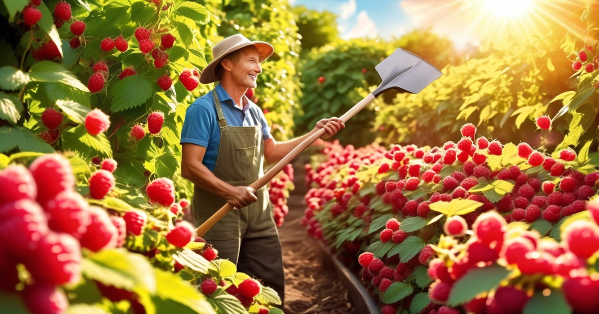 Himbeeren pflanzen und pflegen