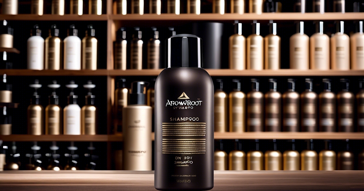 arrowroot dry shampoo