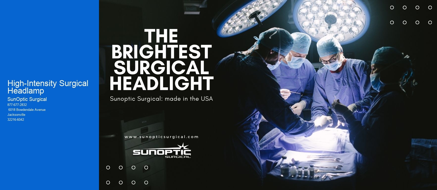 High-Intensity Surgical Headlamp