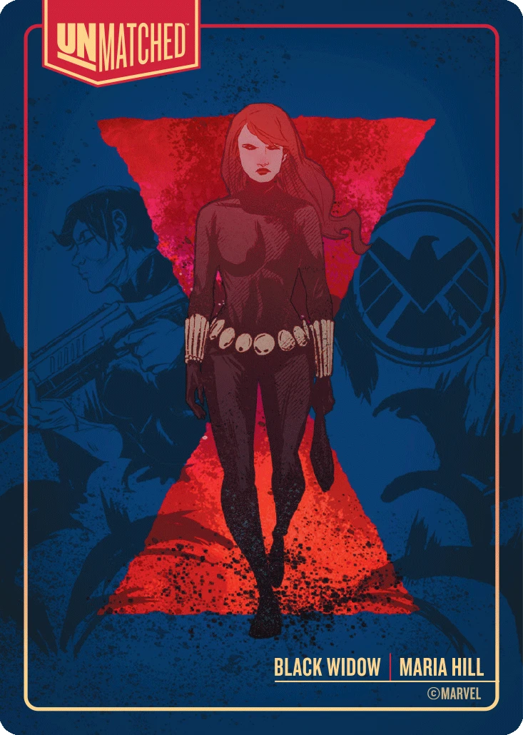 Black Widow card art