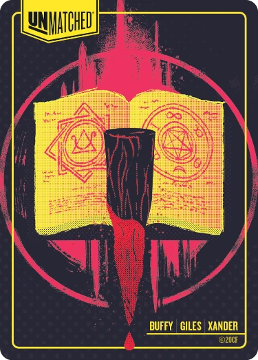 Buffy Xander card art