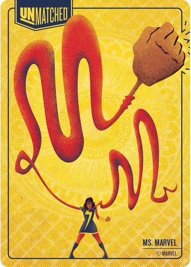Ms. Marvel card art