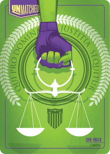 She-Hulk card art