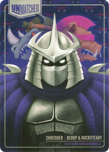 Shredder card art