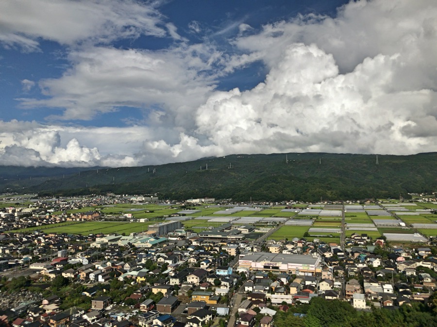 山頂からの風景