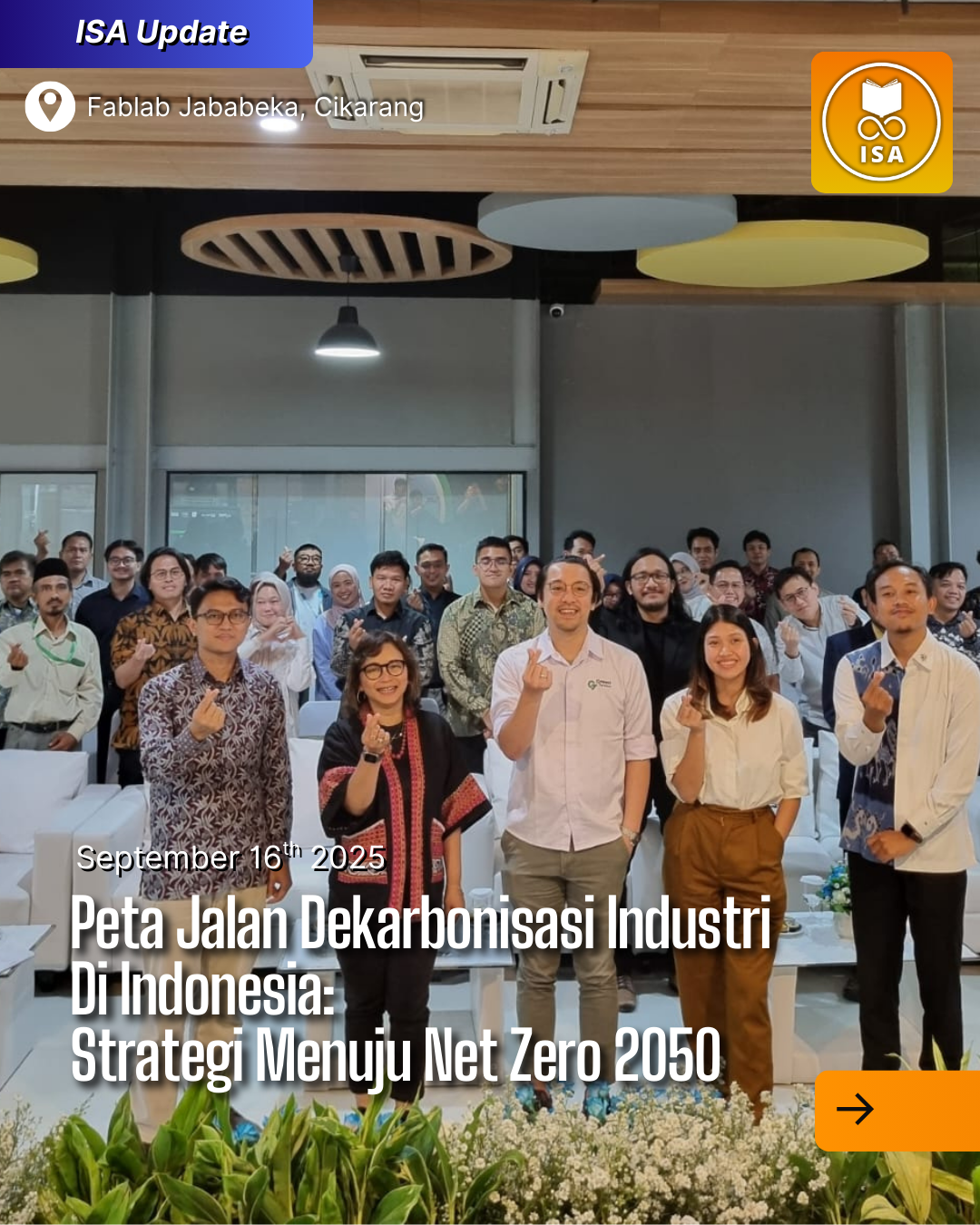 Peta Jalan Dekarbonisasi Industri Di Indonesia: Strategi Menuju Net Zero 2050