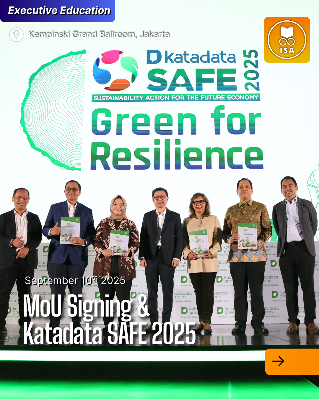 MoU Signing & Katadata SAFE 2025