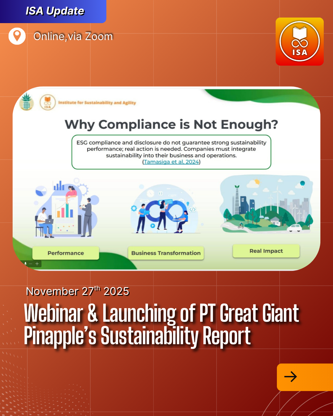 Webinar & Launching of PT Great Giant Pineapple's Sustainability Report (5)