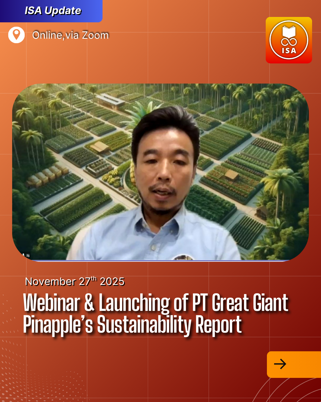 Webinar & Launching of PT Great Giant Pineapple's Sustainability Report (3)