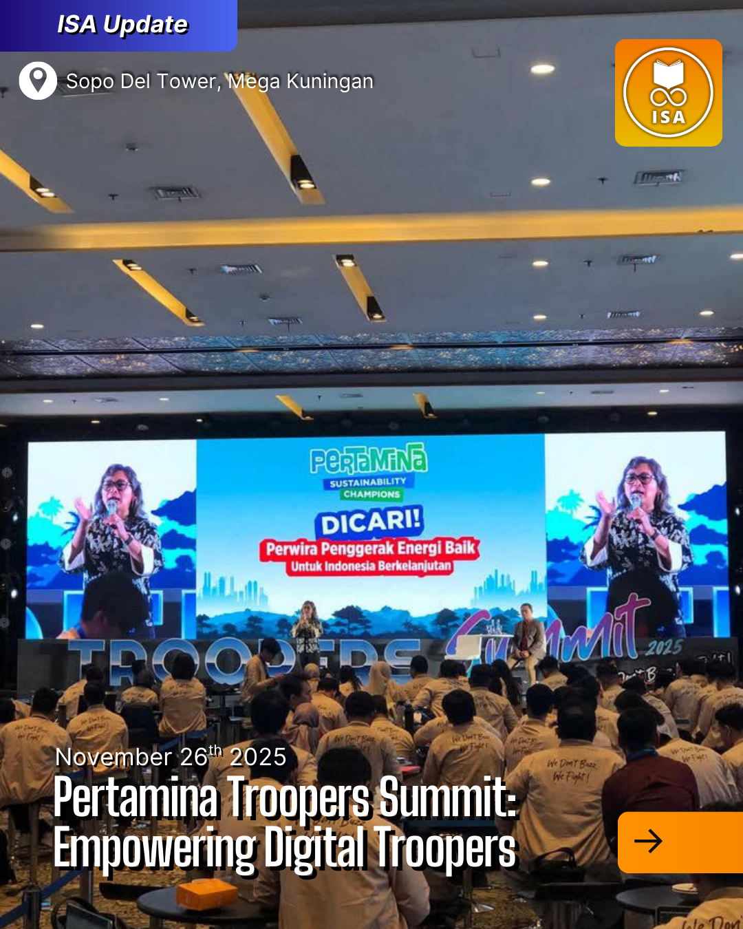 Pertamina Troopers Summit: Empowering Digital Troopers